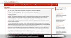Desktop Screenshot of kulturpartner.net